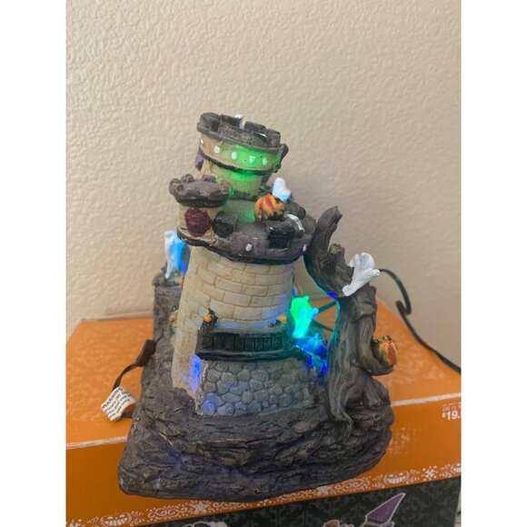 Y2K Target LED Castle Halloween Village in Box Tested & Works - Picture 15 of 16